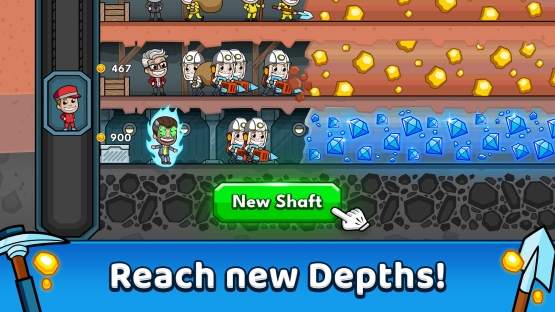 اندروید Idle Miner Tycoon: Gold Games دانلود بازی