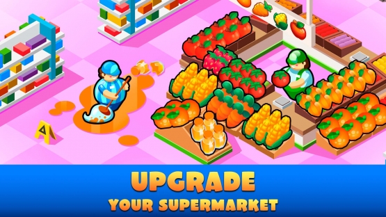 اندروید Idle Supermarket TycoonShop دانلود بازی