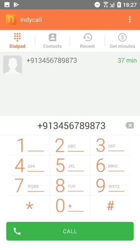 اندروید IndyCall - calls to India دانلود برنامه