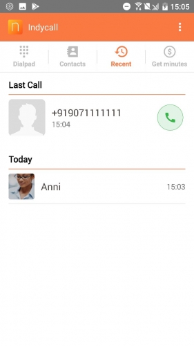 اندروید IndyCall - calls to India دانلود برنامه