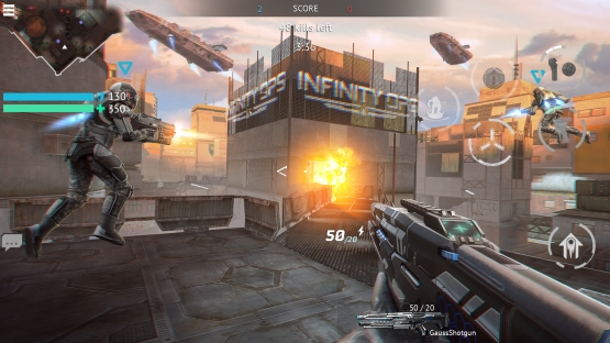 اندروید Infinity Ops: Cyberpunk FPS دانلود بازی