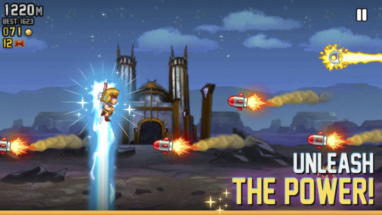 اندروید Jetpack Joyride دانلود بازی
