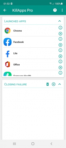 اندروید KillApps: Close Running Apps دانلود برنامه