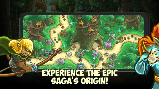 اندروید Kingdom Rush Origins TD دانلود بازی