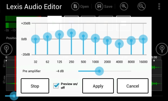 اندروید Lexis Audio Editor دانلود برنامه