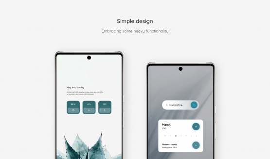 اندروید Lhotse KWGT دانلود برنامه