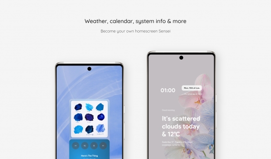 اندروید Lhotse KWGT دانلود برنامه
