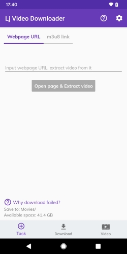 اندروید Lj Video Downloader (m3u8,mp4) دانلود برنامه