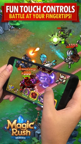 اندروید Magic Rush: Heroes دانلود بازی