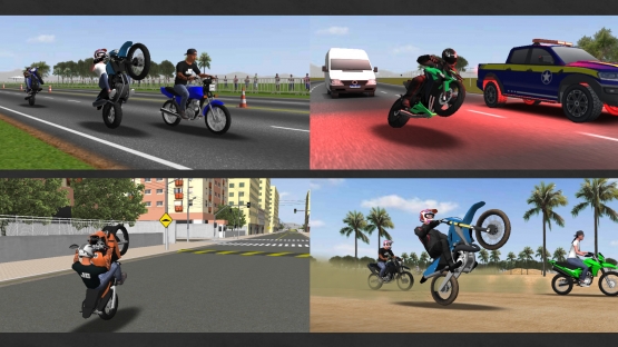 اندروید Moto Wheelie 3D دانلود بازی