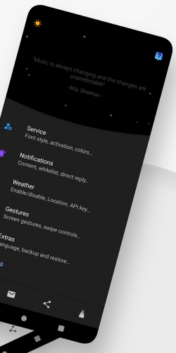 اندروید Muzia: Music on Display دانلود برنامه