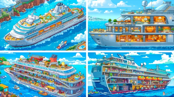 اندروید My Cruise: Idle ship Tycoon دانلود بازی