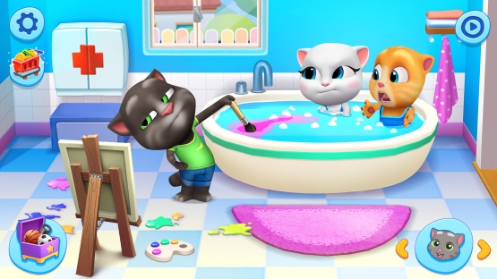 اندروید My Talking Tom Friends دانلود بازی