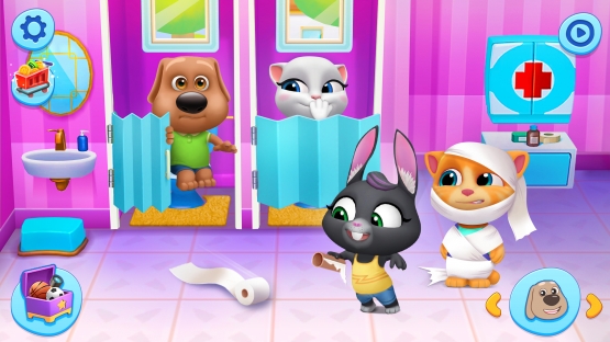 اندروید My Talking Tom Friends دانلود بازی