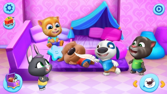 اندروید My Talking Tom Friends دانلود بازی