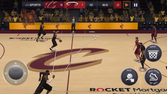 اندروید NBA LIVE Mobile Basketball دانلود بازی
