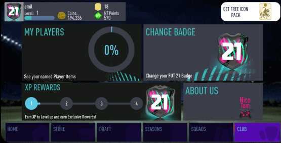 اندروید NT 21 Draft + Pack Opener دانلود بازی