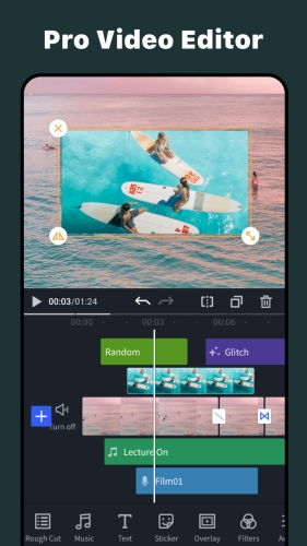 اندروید OviCut - Smart Video Editor دانلود برنامه