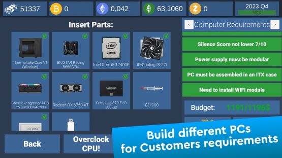 اندروید PC Creator Simulator دانلود بازی