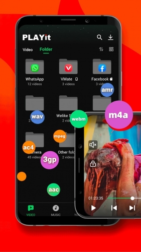 اندروید PLAYit-All in One Video Player دانلود برنامه