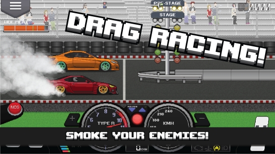 اندروید Pixel Car Racer دانلود بازی