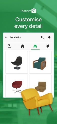 اندروید Planner 5D: Home Design, Decor دانلود برنامه