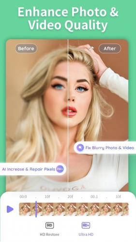 اندروید PrettyUp - Video Body Editor دانلود برنامه