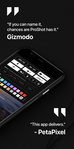 اندروید ProShot دانلود برنامه