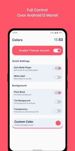 اندروید Project Themer Android 12 دانلود برنامه