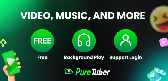 اندروید Pure Tuber: Video & MP3 Player دانلود برنامه
