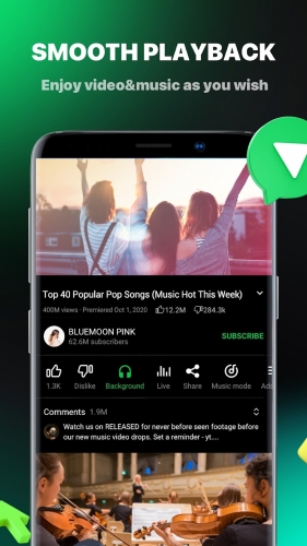 اندروید Pure Tuber: Video & MP3 Player دانلود برنامه