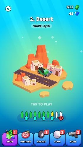 اندروید Rage Road - Car Shooting Game دانلود بازی
