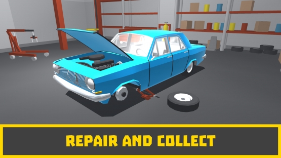 اندروید Retro Garage - Car Mechanic دانلود بازی