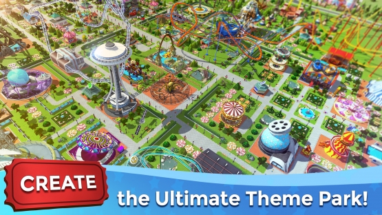 اندروید RollerCoaster Tycoon Touch دانلود بازی