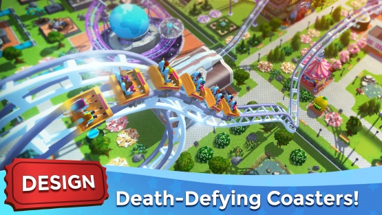 اندروید RollerCoaster Tycoon Touch دانلود بازی