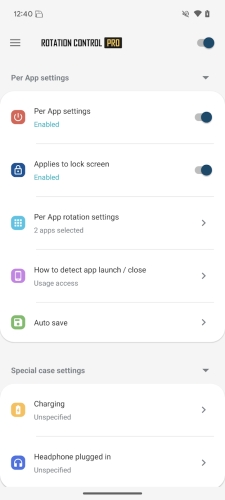 Rotation Control Pro