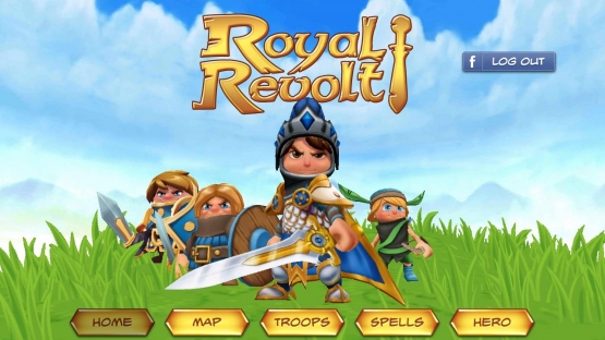 اندروید Royal Revolt! دانلود بازی
