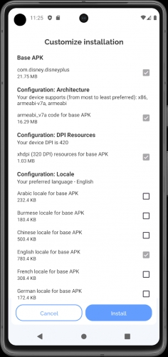 اندروید SAI: Split APKs Installer دانلود برنامه
