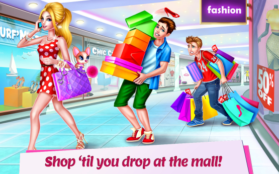 اندروید Shopping Mall Girl: Chic Game دانلود بازی