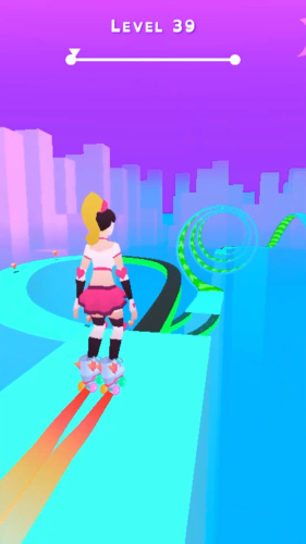 اندروید Sky Roller: Rainbow Skating دانلود بازی