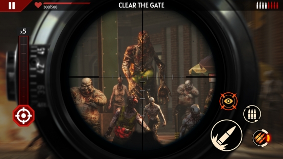 اندروید Sniper Zombie 3D Game دانلود بازی