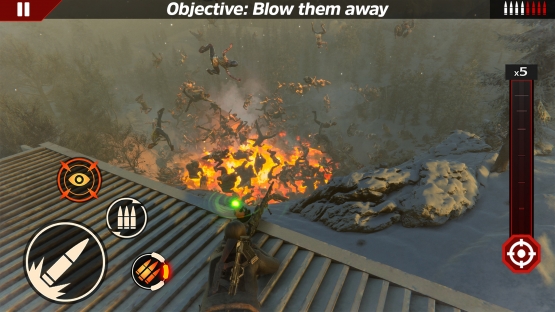 اندروید Sniper Zombie 3D Game دانلود بازی