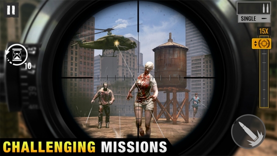 اندروید Sniper Zombies: Offline Games دانلود بازی