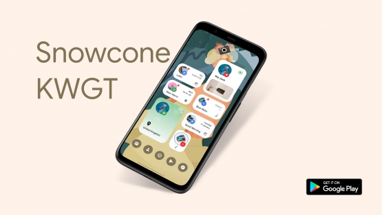 اندروید Snow Cone For KWGT Pro دانلود برنامه