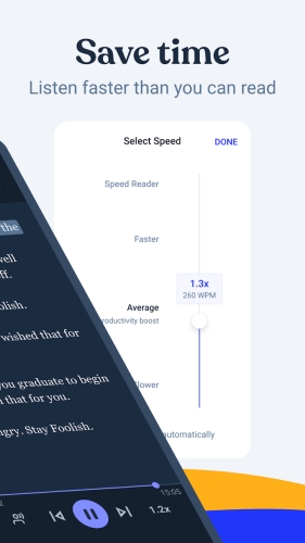 اندروید Speechify Text to Speech Voice دانلود برنامه