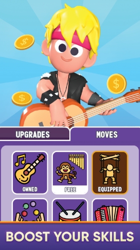 اندروید Street Life: Merge Tap Clicker دانلود بازی