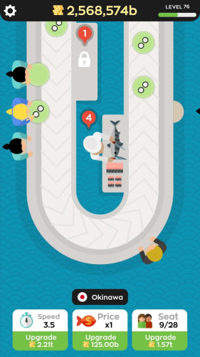 اندروید Sushi Bar Idle دانلود بازی