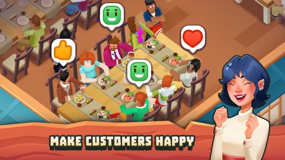 اندروید Sushi Empire TycoonIdle Game دانلود بازی