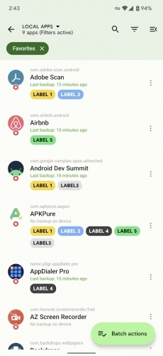اندروید Swift Backup دانلود برنامه