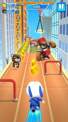 اندروید Talking Tom Hero Dash دانلود بازی